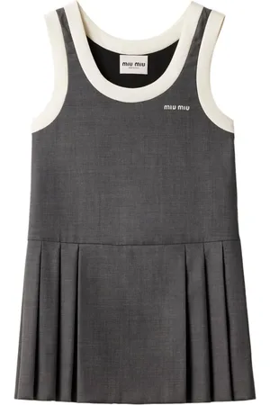 Miu Miu Grisaille mini dress