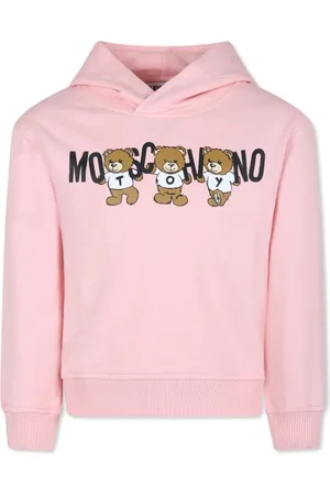 Moschino Logo-print cotton hoodie