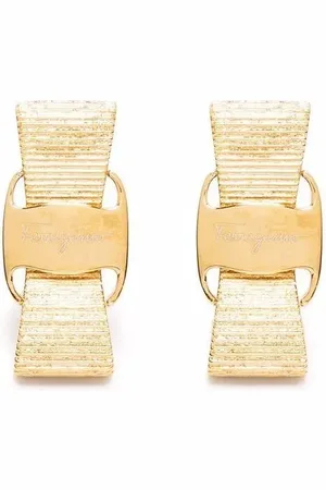 Salvatore Ferragamo Vara bow earrings