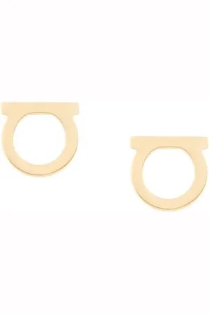 Salvatore Ferragamo Gancini stud earrings