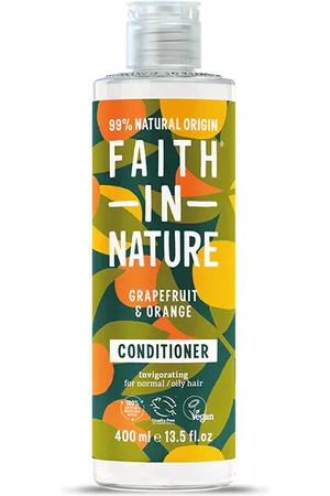 Faith In Nature Grapefruit & Orange Conditioner 400ml - Natural, Vegan & Cruelty Free - Paraben and SLS free - Normal To Oily Hair