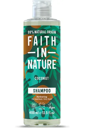 Faith In Nature Coconut Shampoo 400ml - Natural, Vegan & Cruelty Free - Paraben And SLS Free - Normal To Dry Hair