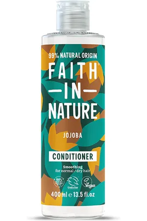 Faith In Nature Jojoba Conditioner 400ml - Natural, Vegan & Cruelty Free - Paraben and SLS free - Normal To Dry Hair