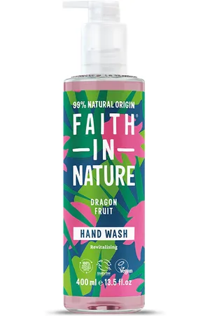 Faith In Nature Dragon Fruit Hand Wash 400ml - Natural Vegan Organic Liquid Hand Soap