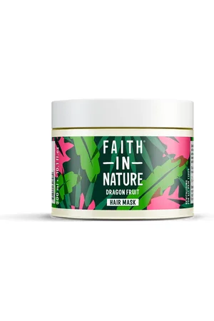 Faith In Nature Dragon Fruit Revitalising Hair Mask - Organic Hair Treatment - Vegan & Cruelty Free - Damaged Hair - All Hair Types - 300ml