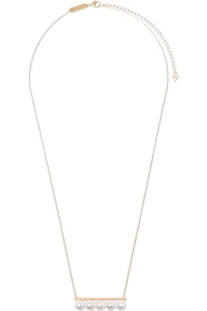 Tasaki 18kt yellow Balance signature necklace
