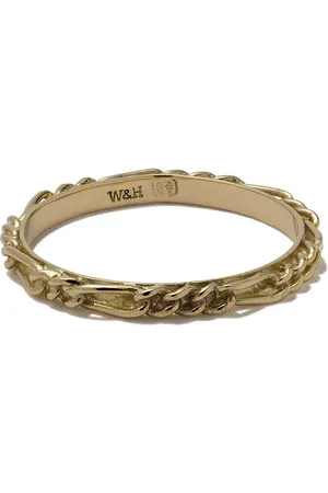 WOUTERS & HENDRIX 18kt yellow Figaro Chain ring