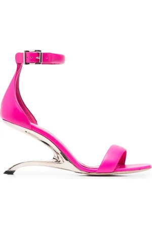Alexander McQueen 80mm Arc leather sandals