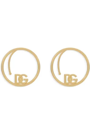 DG logo hoop earrings