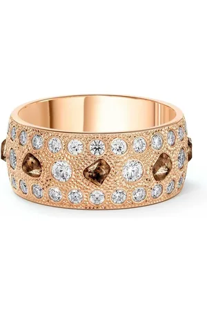 De Beers 18kt rose gold large Talisman diamond ring