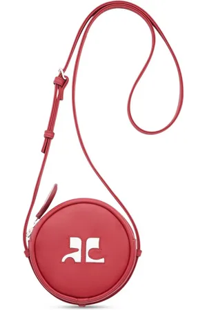 Courrèges Reedition Circle leather bag