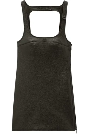 Courrèges Re-Edition vinyl mini dress