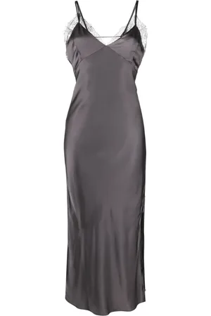 Patrizia Pepe Satin slip dress