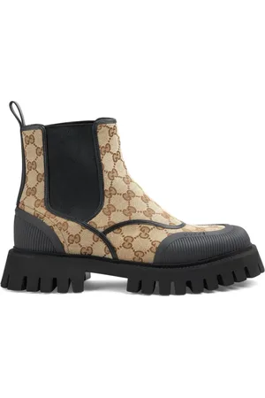 Gucci snake best sale boots mens