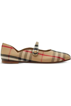 Burberry hotsell Nova Check Kids Ballet Flats Sz 31 US 13