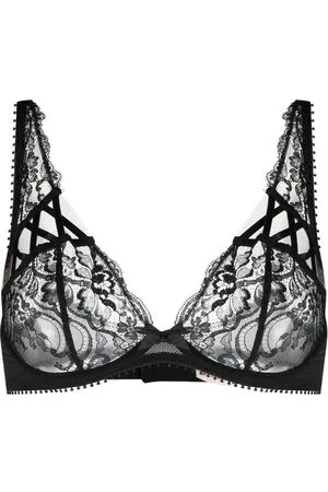 Deanna High Apex Bra in Black