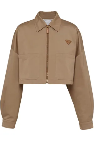 Prada Cropped Bomber Jacket - Farfetch