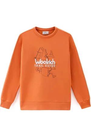 Woolrich Kids Ivy logo-print sweatshirt - White
