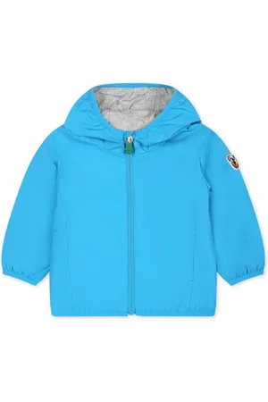 Save The Duck Kids Acey zipped hoode jacket - Blue