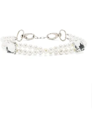 Atu Body Couture X Shir Fine Jewellery twist-detail beaded necklace