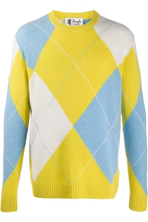 Reissued large scale argyle jumper Jumpers knitwear