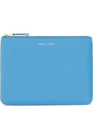 Comme des Garçons Logo-print leather pouch