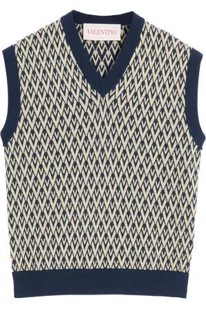 VALENTINO GARAVANI Toute La V jacquard vest