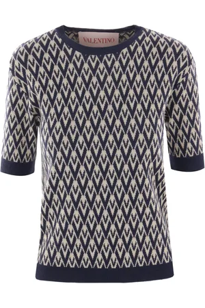 VALENTINO GARAVANI Toute La V jacquard sweater