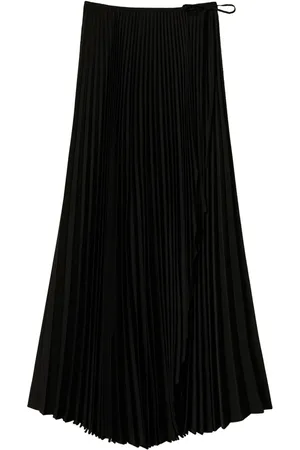 Twin-Set Crêpe de chine skirt