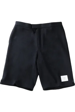 Thom Browne Logo-appliqué bermuda shorts