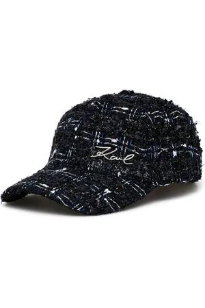 Karl Lagerfeld K/Signature bouclé cap
