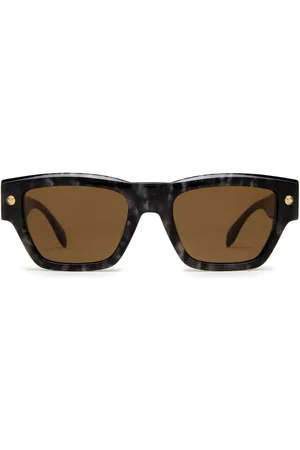 Alexander McQueen Rectangle frame sunglasses