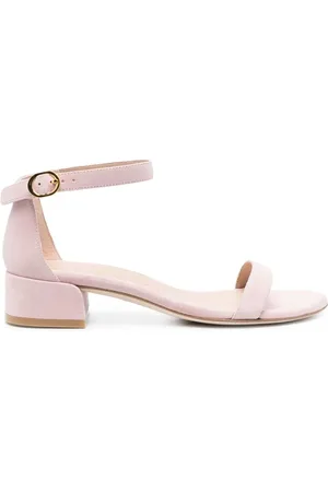Stuart Weitzman Buckle-fastened suede sandals