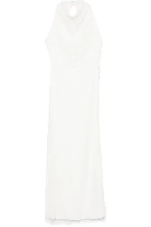 ROTATE Halterneck maxi dress