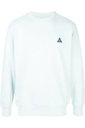 PALACE Sofar "Ice White" crew neck sweatshirt