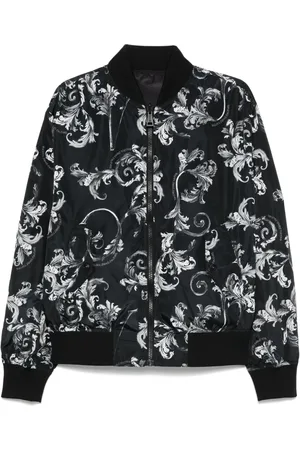 VERSACE Barocco-print bomber jacket