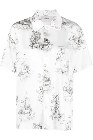 COPERNI Toile de Jouy-print satin shirt