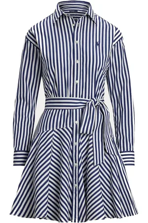 Ralph Lauren Striped panelled mini dress