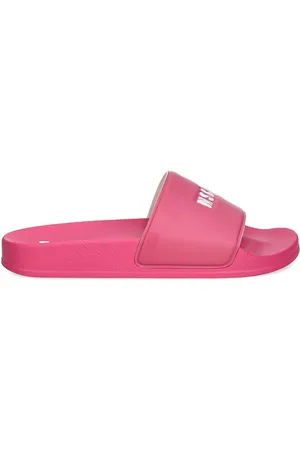 Msgm Logo-embossed slides