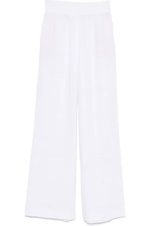 ERMANNO SCERVINO Linen palazzo pants