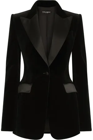 Dolce & Gabbana Single-breasted velvet blazer