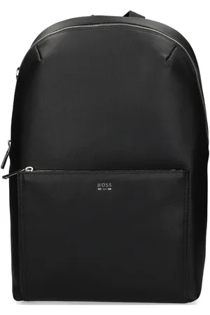 HUGO BOSS Logo-plaque backpack
