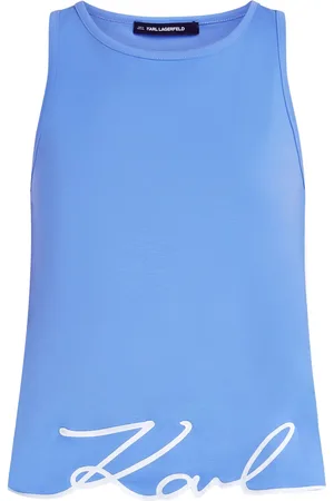Karl Lagerfeld Logo-detail top