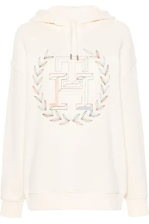 Tommy Hilfiger Embroidered TH cotton hoodie