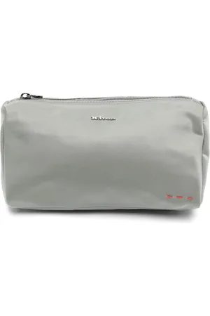 Kiton Logo-plaque wash bag