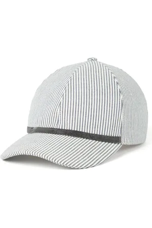 Brunello Cucinelli Striped cap