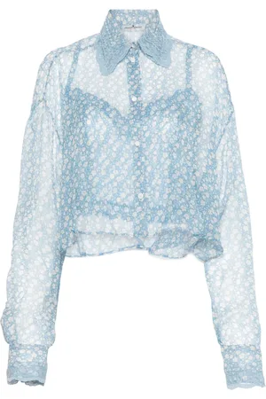 ERMANNO SCERVINO Floral-print shirt