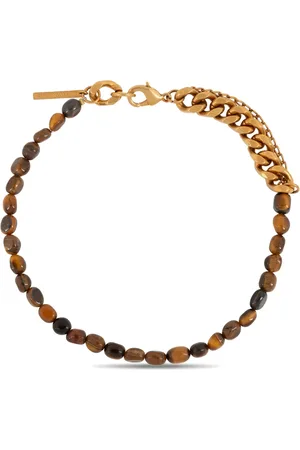 DRIES VAN NOTEN Stone-chain necklace
