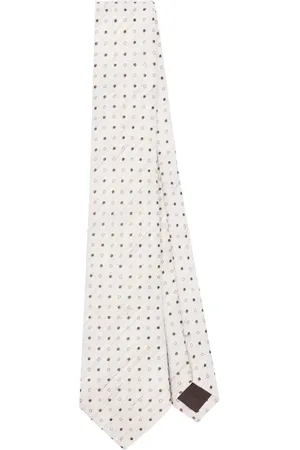 CANALI Patterned-jacquard tie