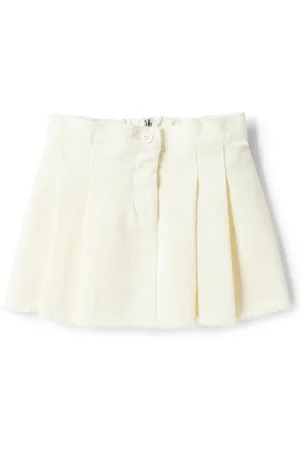Il gufo Pleat detailing skirt